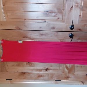 Strapless maxi dress - NWT